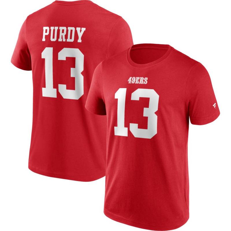 NFL San Francisco 49ers Shirt #13 Brock Purdy von Fanatics
