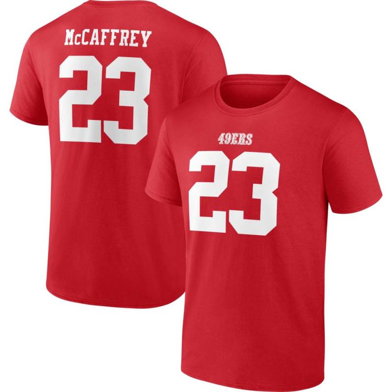 NFL San Francisco 49ers Shirt #23 Christian McCaffrey von Fanatics