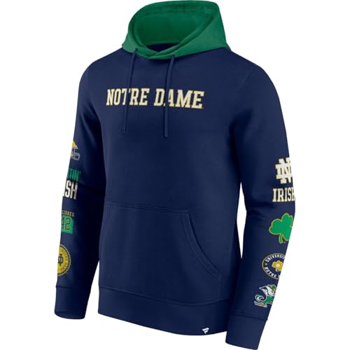 Notre Dame Fighting Irish NCAA Sleeve Patches Hoody - S von Fanatics