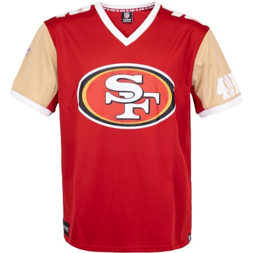 Recovered NFL Team Color Block Jersey Trikot (M, San Francisco 49ers) von Fanatics