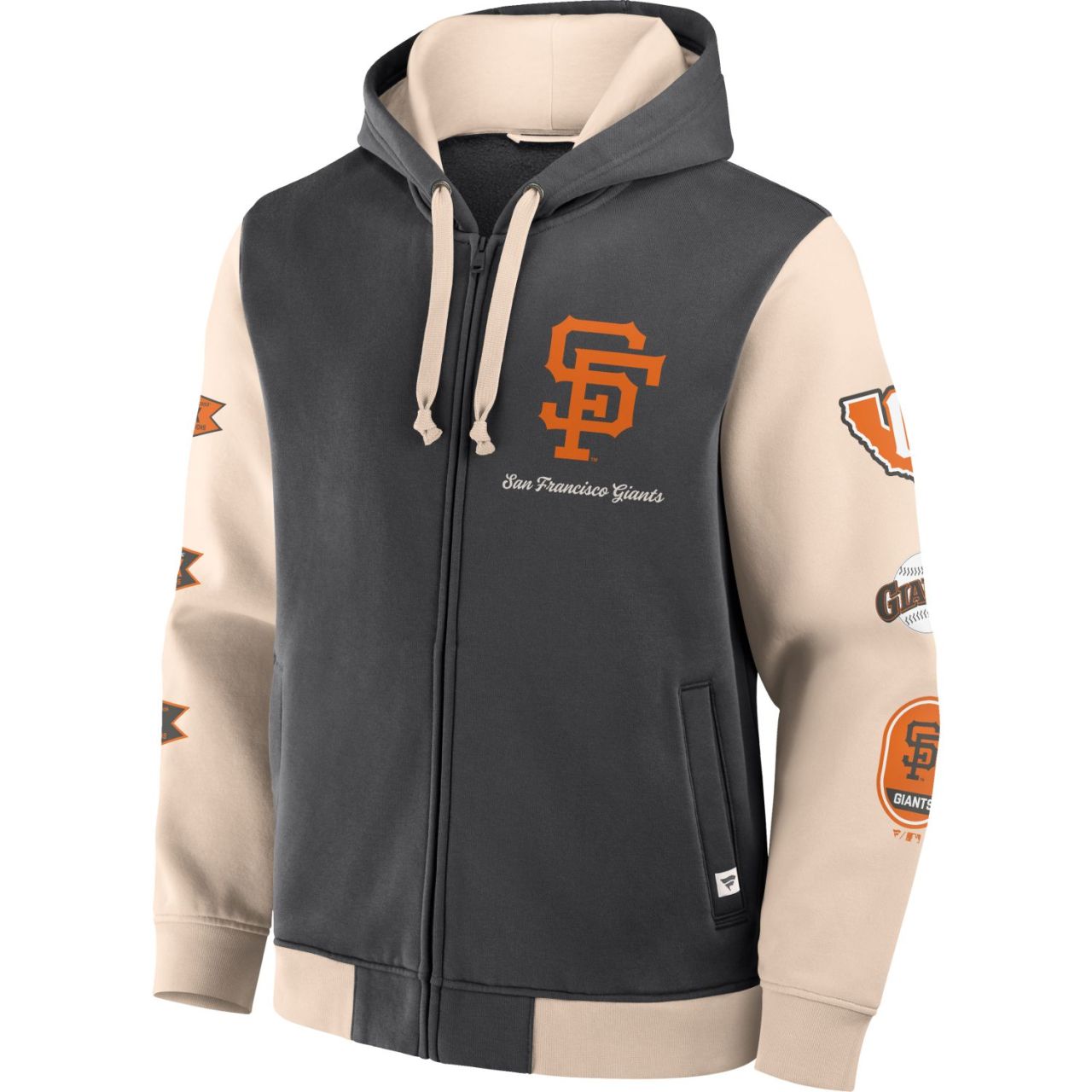San Francisco Giants MLB Retro Prints Zip Hoody San Francisco Giants MLB Retro Prints Zip Hoody von Fanatics