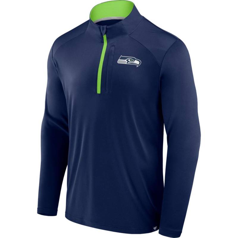 Seattle Seahawks NFL Half-Zip Sweatshirt navy von Fanatics