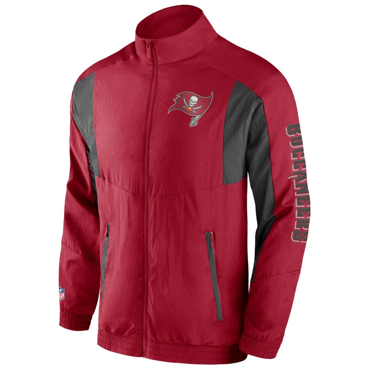 Tampa Bay Buccaneers Foundation Crinkle Track Jacket von Fanatics