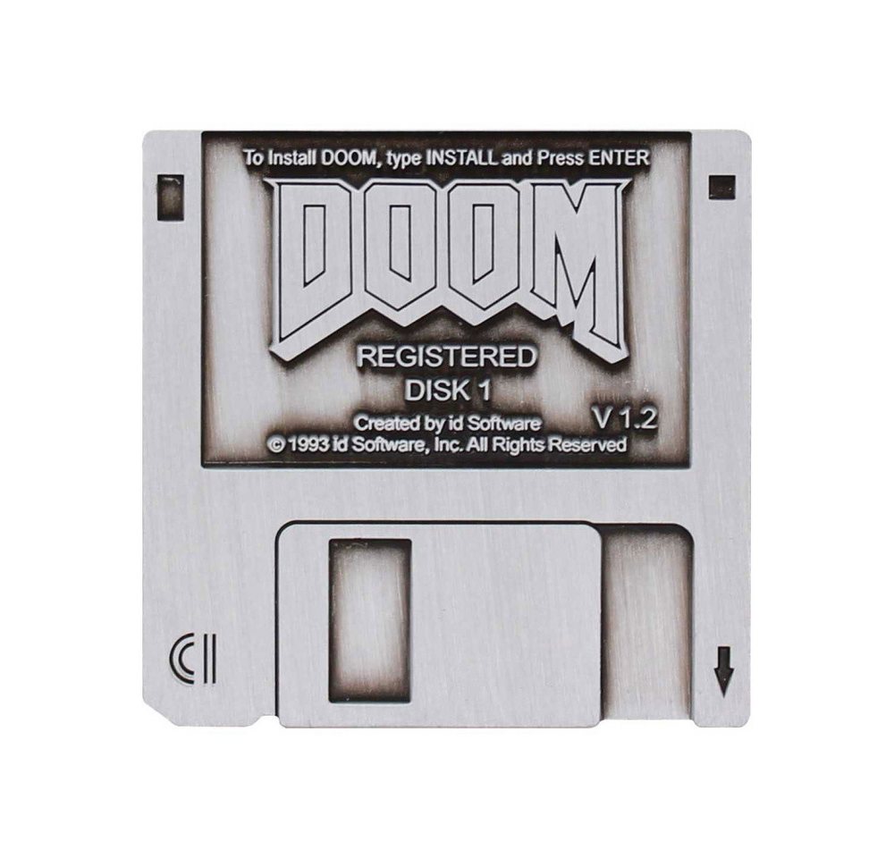 Fanattik Anstecknadel Doom Ansteck-Pin Floppy Disk Limited Edition Fanattik Anstecknadel Doom Ansteck-Pin Floppy Disk Limited Edition von Fanattik