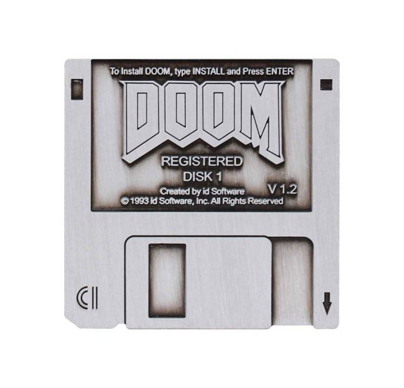 Fanattik Anstecknadel Doom Ansteck-Pin Floppy Disk Limited Edition Fanattik Anstecknadel Doom Ansteck-Pin Floppy Disk Limited Edition von Fanattik