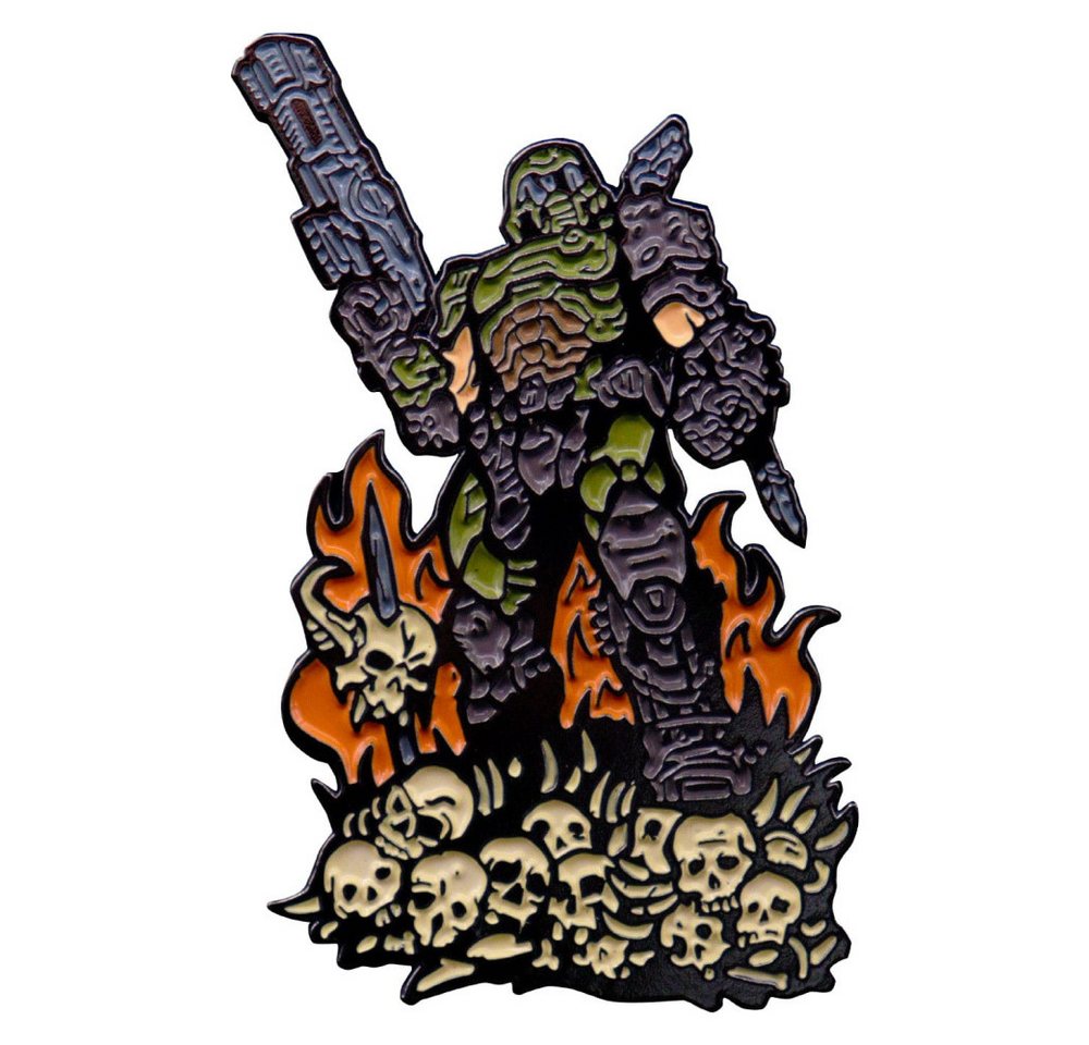 Fanattik Anstecknadel Doom Eternal Ansteck-Pin Doom Guy Limited Edition Fanattik Anstecknadel Doom Eternal Ansteck-Pin Doom Guy Limited Edition von Fanattik