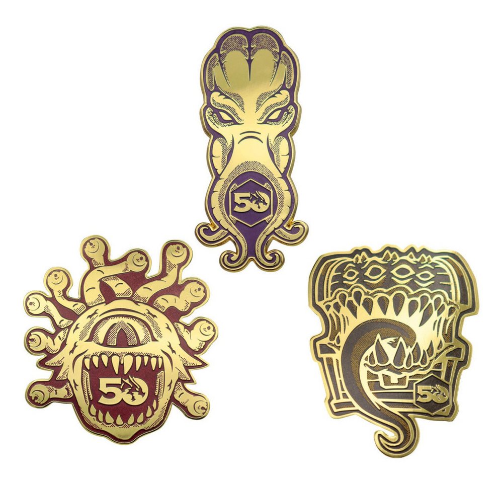 Fanattik Anstecknadel Dungeons & Dragons Ansteck-Pins 3er-Set 50th Anniversary Fanattik Anstecknadel Dungeons & Dragons Ansteck-Pins 3er-Set 50th Anniversary von Fanattik