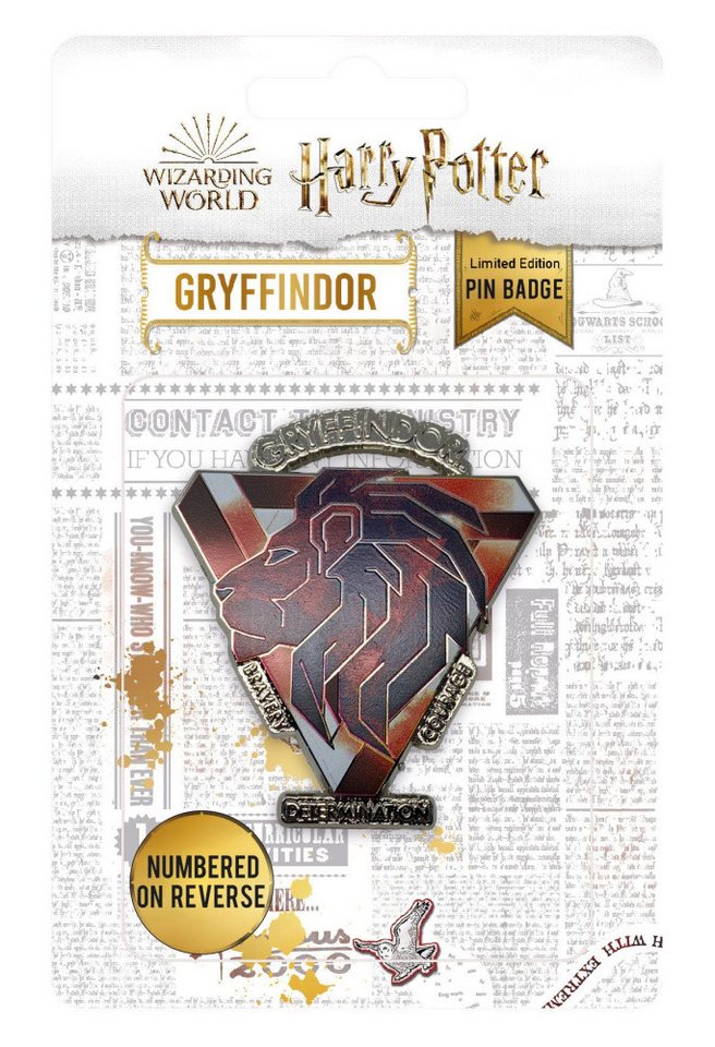 Fanattik Anstecknadel Harry Potter Ansteck-Pin Gryffindor Limited Edition Fanattik Anstecknadel Harry Potter Ansteck-Pin Gryffindor Limited Edition von Fanattik