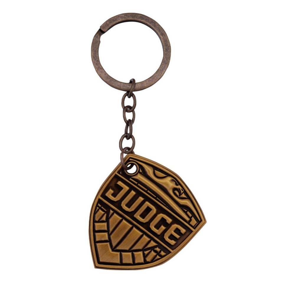 Fanattik Schlüsselanhänger 2000 AD Schlüsselanhänger Judge Dredd Badge Limited Edition von Fanattik