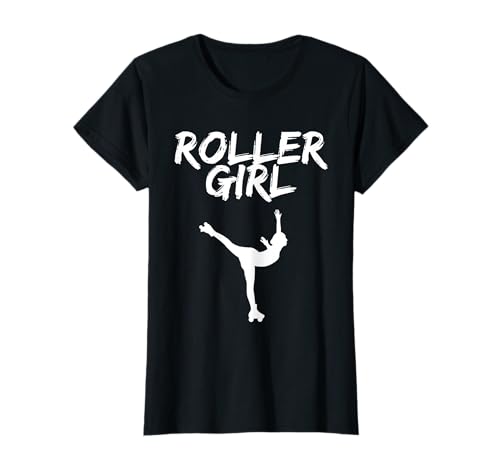 Roller Girl Shirt Rollkunstlauf. Für Rollschuh Mädchen T-Shirt von mr.goodshirts