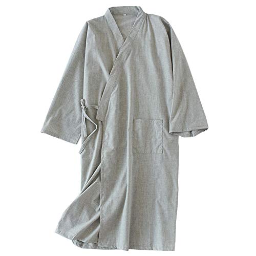 Double Gaze Männer Yukata Roben Kimono Robe Khan gedämpfte Kleidung Pyjamas von Fancy Pumpkin