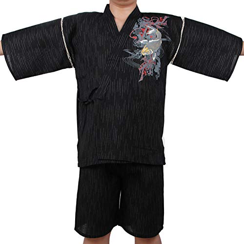 Fancy Pumpkin [H01] Herren Kimono Pyjamas im Japanischen Stil Anzug-Größe XL von Fancy Pumpkin