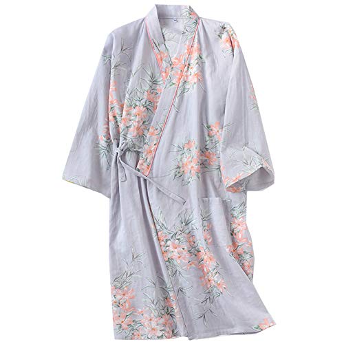 Fancy Pumpkin Japanische Damen Robe Kimono Pyjamas Größe L-A27 von Fancy Pumpkin