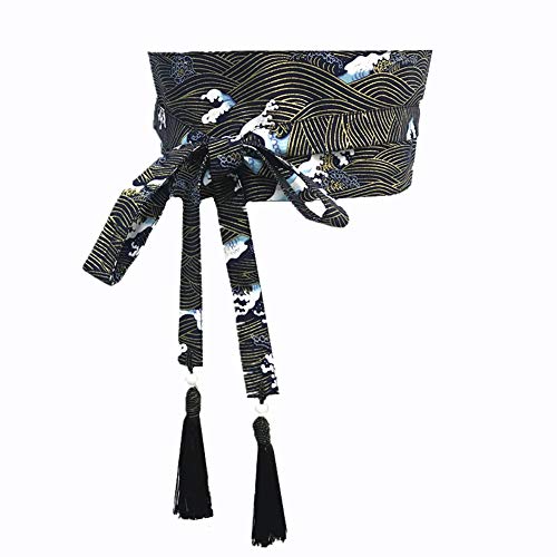 Fancy Pumpkin Japanischer Yukata Kimono Obi Mit Quastengürtel Harajuku Taille-V8 von thefancypumpkin
