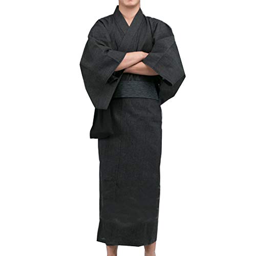 Herren japanischer Yukata japanischer Kimono Home Robe Pyjamas Morgenmantel Größe L-C8 von thefancypumpkin