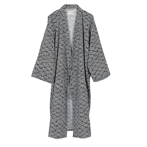 Dunkle gewellte Männer Yukata Roben Kimono Khan gedämpfte Kleidung Pyjamas von thefancypumpkin
