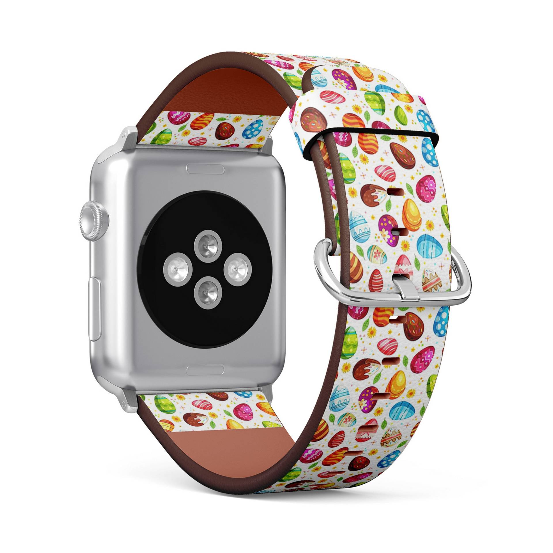 Ostereier Print, Apple Watch Band | 38mm/40mm/41mm/42mm/49mm, Armband Aus Veganem Kunstleder von FancyCustomsBoutique