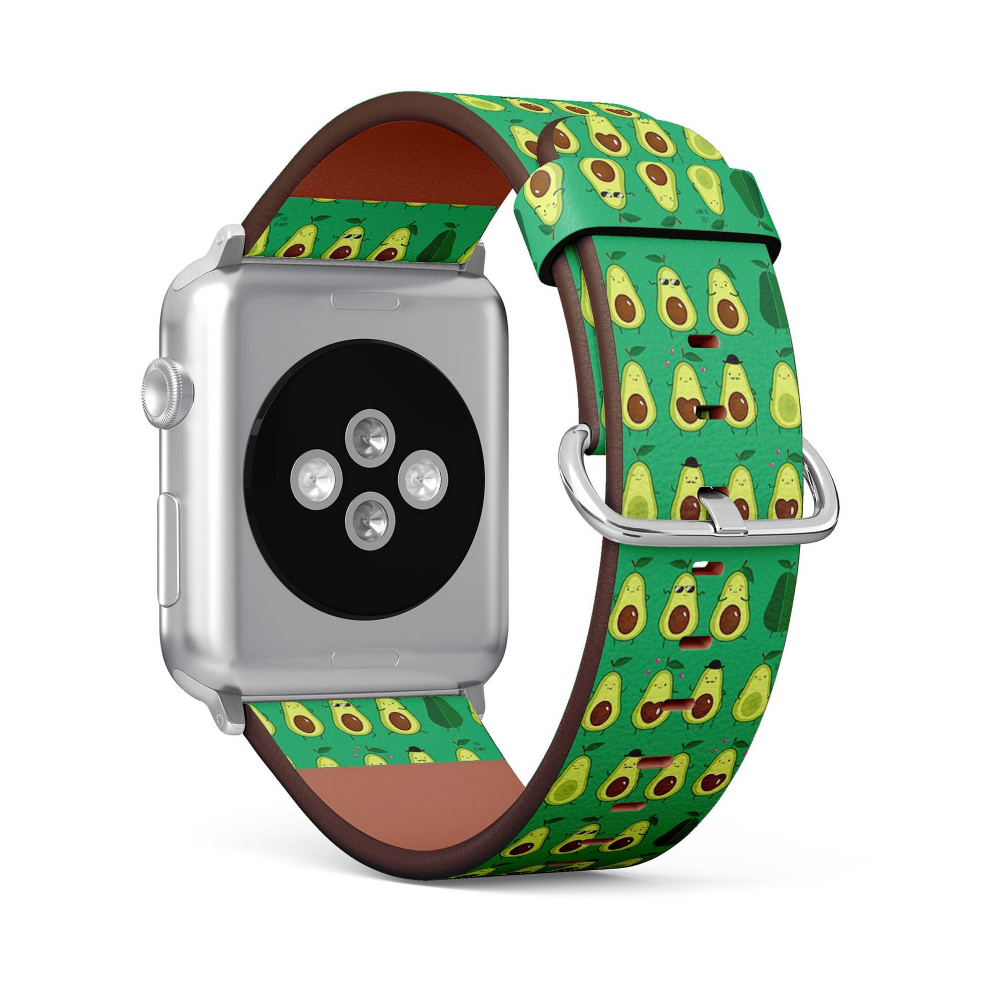 Süßes Avocados Print, Apple Watch Band | 38mm/40mm/41mm/42mm/49mm, Armband Aus Veganem Kunstleder von FancyCustomsBoutique