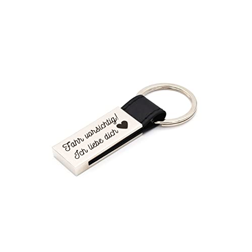 Schlüsselanhänger Fahr vorsichtig ich brauch dich hier bei mir Liebe Geschenk-Idee Partner Ich Liebe dich Für meinen Schatz Schutzengel Valentinstag Schlüsselanhänger Fahr vorsichtig ich brauch dich hier bei mir Liebe Geschenk-Idee Partner Ich Liebe dich Für meinen Schatz Schutzengel Valentinstag von Fancychain