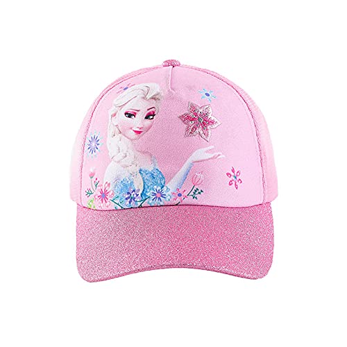 Fancyland ELSA Kinder Glitzer-Trucker Cap MädchenJungen Anna und ELSA Sonnenhut UV Schutz von Fancyland