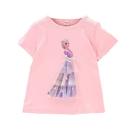 T-Shirt Anna & ELSA Eiskönigin 2 Mädchen Kurzarm Shirt Kinder von Fancyland