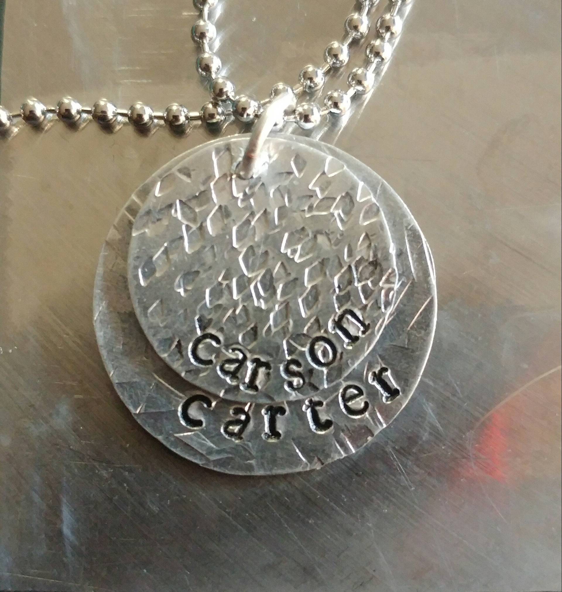 Personalisierte Hand Gestempelt Namen Kreis Personalisierte Hand Gestempelt Namen Kreis von FandomAccessories