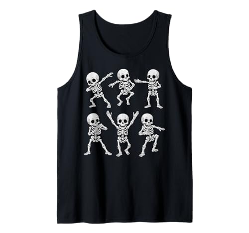 Tanzen Skelett Tanz Halloween Kinder Mädchen Jungen Männer Tank Top Tanzen Skelett Tanz Halloween Kinder Mädchen Jungen Männer Tank Top von Fandy Halloween