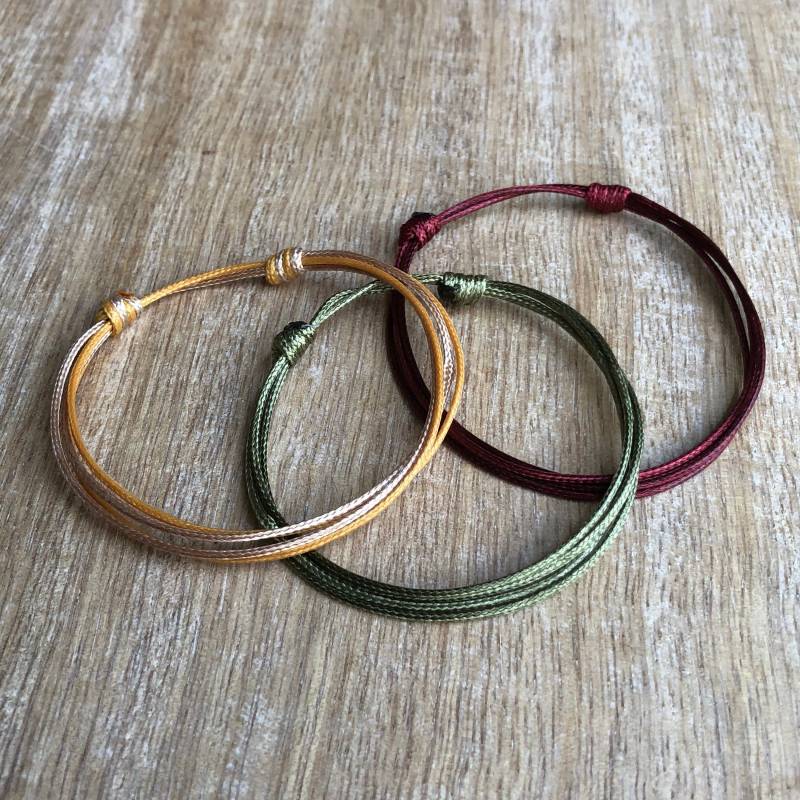 Pinellas, String Fußkettchen, Strandarmband, Verstellbar, Wasserdicht, Mehrsträngig Wa001677 von Fanfarria