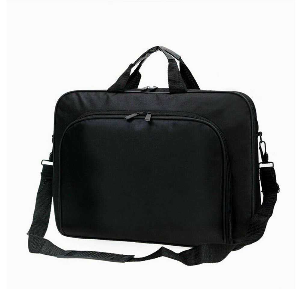 Fangqi Laptoptasche Laptoptasche Schwarze Schutzhülle Passend für 15,6-Zoll-Laptoptasche, Aus Nylon mit abnehmbarem Schultergurt von Fangqi