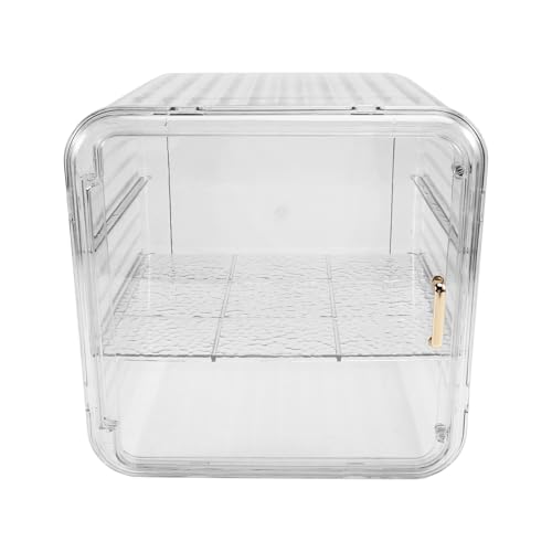 Fangxuee Wasserdichter Make-Up Organizer Klare Display-Box für Den Schlafzimmer-Schminktisch von Fangxuee