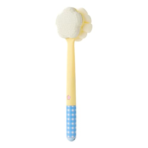 Fangxuee Weicher Borstenbürsten Doppelseitige Badebürste Rückenpeeling-Artefakt Blaues Badehandtuch-Typ von Fangxuee