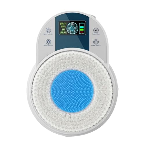 Fangxuee Zurück-Schrubber für Dusche Hände Kostenloses Wand Montiertes Design Perfekt für Männer und Frauen, Einfach zu Installieren Intelligent Eingestellt, Wasserdichtem EU-Stecker von Fangxuee