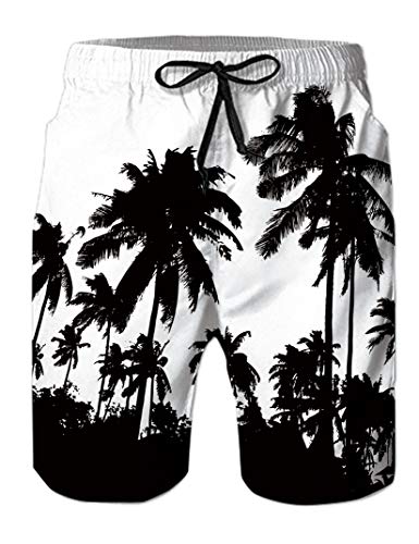 Fanient Herren Badehose Coole Grafik Badehosen Schnell Trocknendes Strand Boardshorts Kurze Hosen Badehosen Swimsuit Strand Hosen von Fanient