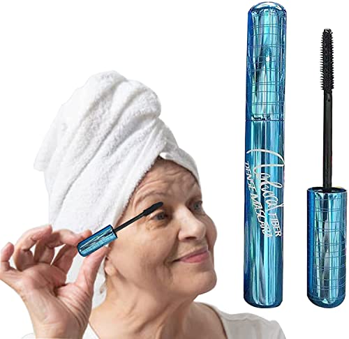Wasserdichte Wimperntusche für Senioren mit dünner werdenden Wimpern, Wimperntusche für reife ältere Frauen mit empfindlichen Augen, kurze Wimpern, dünner werdende Wimpern (1Stk) von Fanlulu