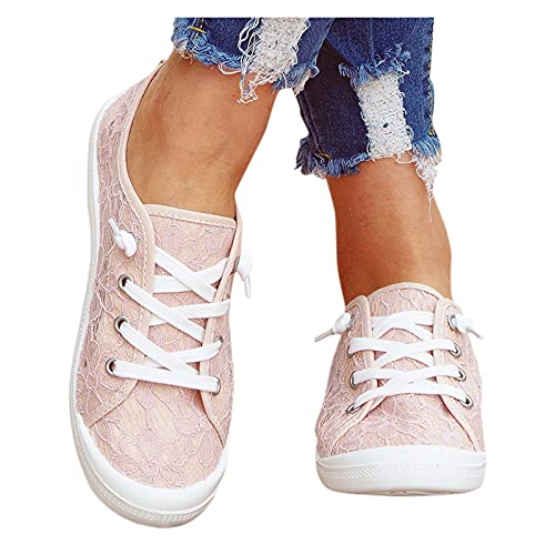 Damen Sneaker Sale Leicht Fitnessschuhe Frauen Dicke Sohle Freizeitschuhe Cheerleading-Schuhe Elegante Schuhe Trekkingschuhe Joggingschuhe Laufschuhe Sportschuhe Turnschuhe Sneaker Damen von Fannyfuny