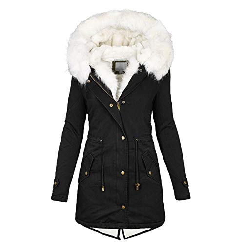 Damen Winter Jacke Mantel Winterjacke Teddy fell gefüttert mit Kapuze Frauen Lang Parka Wintermantel Warm Trenchcoat Outwear Outdoor Reissverschluss Coat Oversize Hooded Puffer Jacket Fannyfuny S-XXXL Damen Winter Jacke Mantel Winterjacke Teddy fell gefüttert mit Kapuze Frauen Lang Parka Wintermantel Warm Trenchcoat Outwear Outdoor Reissverschluss Coat Oversize Hooded Puffer Jacket Fannyfuny S-XXXL von Fannyfuny