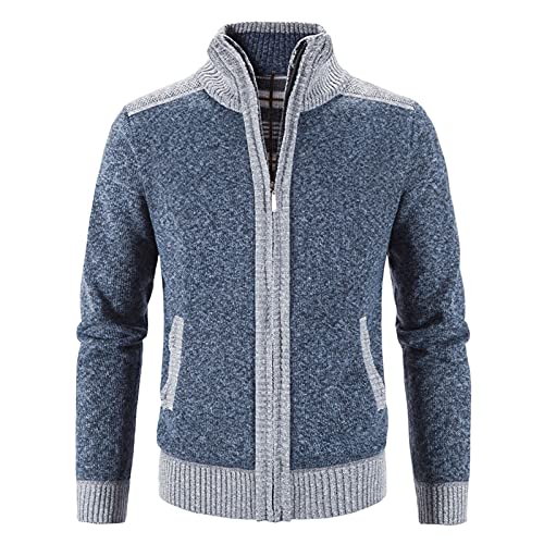 Fannyfuny Angebote des Tages Heute Herren, Herren Kapuzenpullover Herren Slim Fit Cardigan Hooded Sweat Sweatjacke Kordelzug LäSsige Hoodie Winter Jacket Coat von Fannyfuny