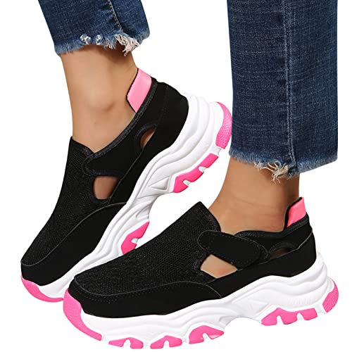 Fannyfuny Arbeitsschuhe Pflege Damen Sicherheitsschuhe Stoßdämpfende Athletische Schuhe Arbeitsturnschuhe Schutzschuhe Komfortabel Walkingschuhe Leistungsstarke Für Sport Trekking Workout von Fannyfuny