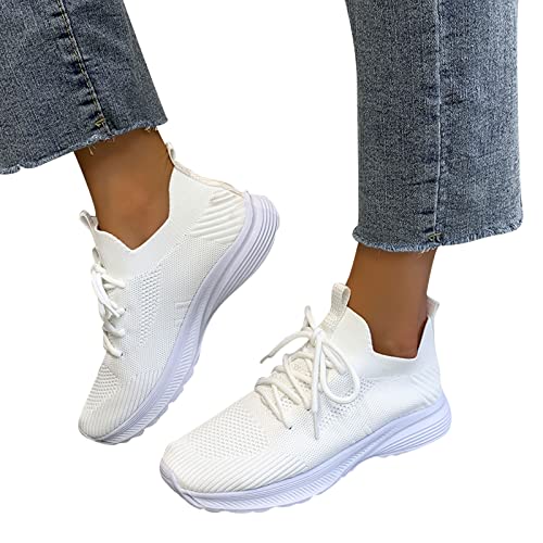 Fannyfuny Damen Sportschuhe Atmungsaktiv Sportschuhe Laufschuhe Turnschuhe Schlüpfen Schuhe Laufen Outdoor Sportschuhe Outdoor Schuhe Freizeitschuhe für Damen von Fannyfuny