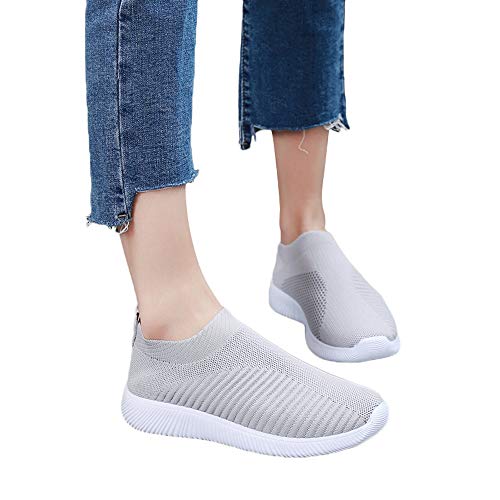 Fannyfuny Damenschuhe Frühling 2023 Plattform Elegante Schuhe Leichtgewichts Atmungsaktiv Frauen Walkingschuhe Plate Schuhe Freizeitschuhe Gym Bequeme Leistungsstarke Wmshoes Sneakers Schuhe von Fannyfuny