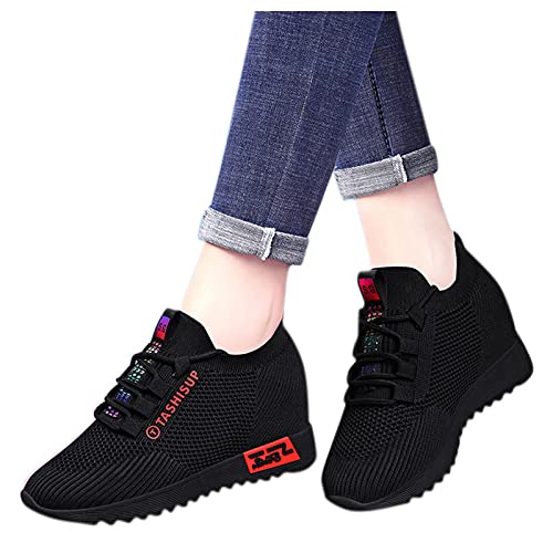 Fannyfuny Orthopädische Schuhe Damen Sportlich Stahlkappenschuhe Fußballschuhe Schutzschuhe Bequem Breite Schuhe Sport Turnschuhe Joggingschuhe Laufschuhe Sportschuhe Turnschuhe Sneaker Damen von Fannyfuny