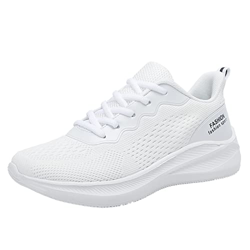 Fannyfuny Ortopedische Schuhe Damen Orthopädische Sneaker Weiss Hoch Trainingsschuhe Cushion Wasserdicht Flach rutschfeste Sale Freizeitschuhe Gym Bequeme Leistungsstarke Wmshoes Sneakers Schuhe von Fannyfuny