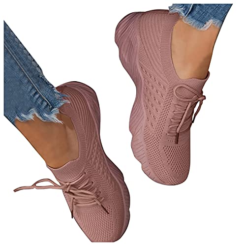 Fannyfuny Schuhe Damen Sneaker Air Cushion Outdoor Sportlich Schuhe Schutzschuhe Sportschuhe Halbschuhe Trekkingschuhe Casual Große Größe Für Sport Trekking Workout von Fannyfuny