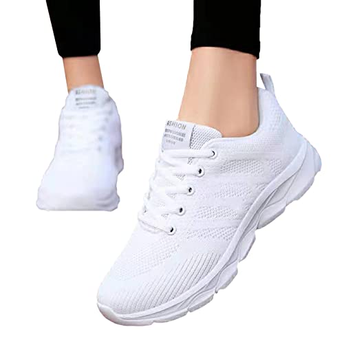 Fannyfuny Schuhe Damen Sneaker Air Cushion Outdoor Sportlich Schuhe Schutzschuhe Sportschuhe Halbschuhe Trekkingschuhe Casual Große Größe Für Sport Trekking Workout von Fannyfuny