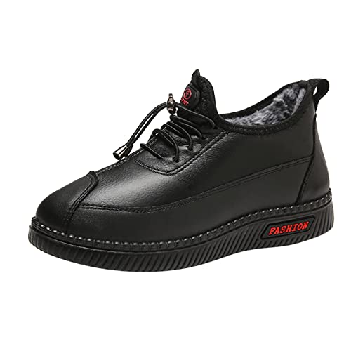 Fannyfuny Schuhe Damen Winter Outdoor Barfußschuhe Wanderschuhe Zehenschuhe Traillaufschuhe Sneaker Klassische Stiefel Stiefeletten Mini-Stiefel Mit Fell Gefüttert von Fannyfuny
