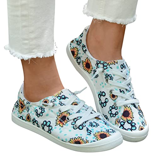 Fannyfuny Sommer Schuhe Für Damen Air Cushion Weich Joggingschuhe Lässige Slip On Walkingschuhe Bequem Breite Schuhe Plate Schuhe Joggingschuhe Laufschuhe Sportschuhe Turnschuhe Sneaker Damen von Fannyfuny
