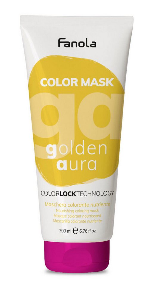 Fanola Haarfarbe Fanola Fanola Color Masker Golden Aura 200ml Golden Aura von Fanola