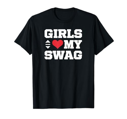 Mädchen Mögen Meinen Swagger Lustiger Ausdruck Mit Stil T-Shirt Mädchen Mögen Meinen Swagger Lustiger Ausdruck Mit Stil T-Shirt von Fans Von Urbaner Stimmung Und Humor