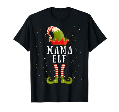 Mama Elf- Lustiger Weihnachtself der Familie T-Shirt Mama Elf- Lustiger Weihnachtself der Familie T-Shirt von Fantabulous WeihnachtsElfen