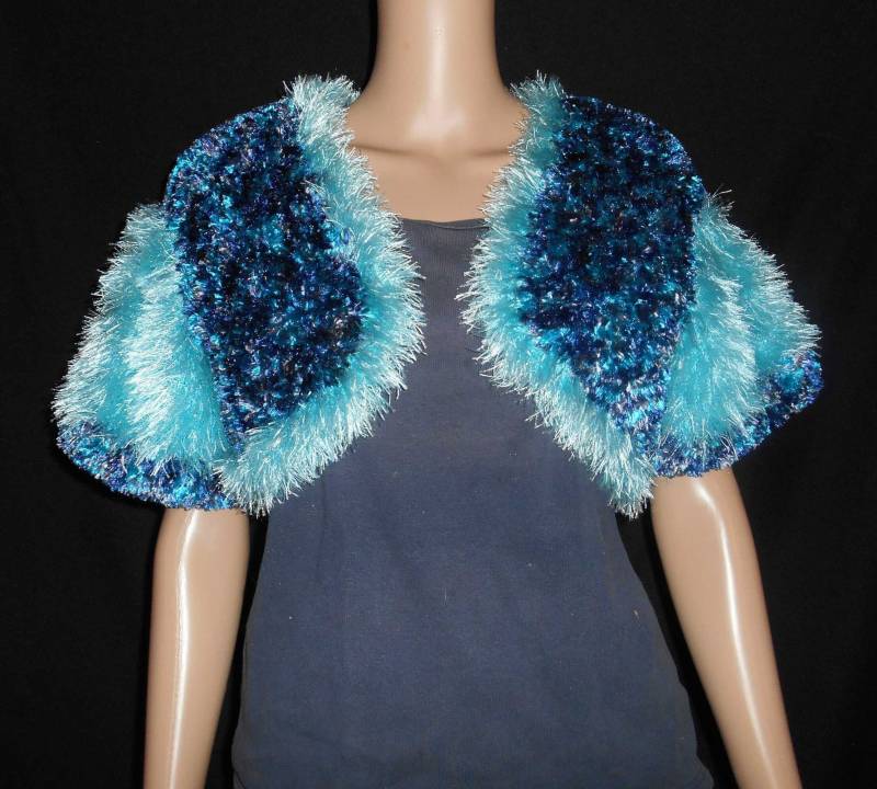 Bolero Kurzarm Gestrickt Größe 40 von FantaisiesSonia